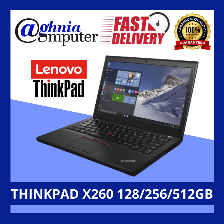 LENOVO THINKPAD X260 i3 GEN6 8GB SSD 128/256/512GB