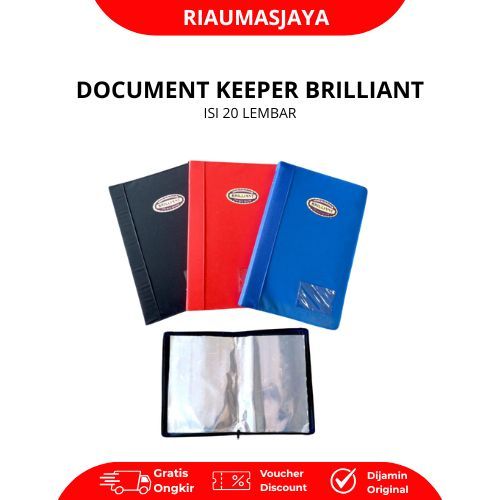Document Keeper Resleting  Briliant Isi 20 Lembar