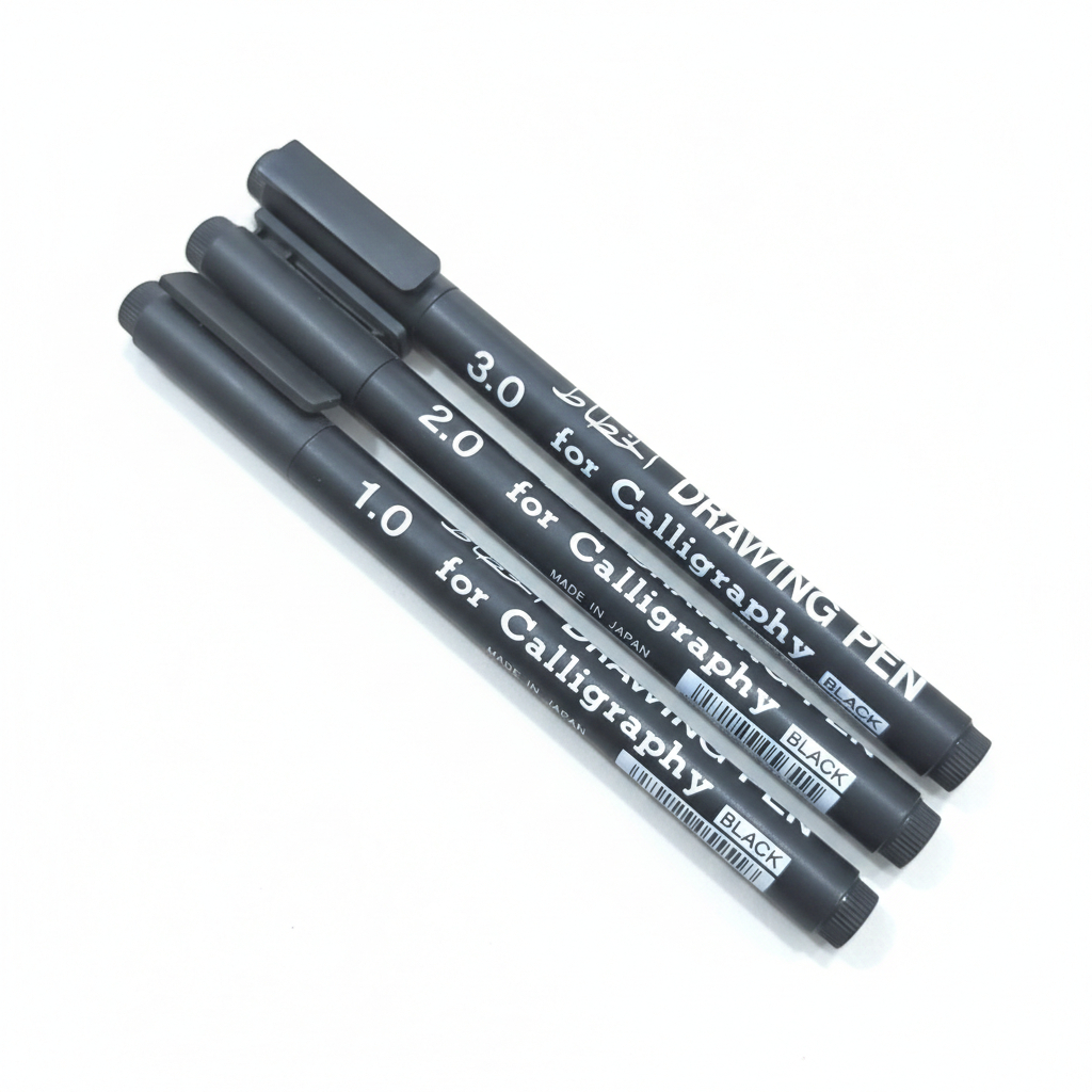 Spidol Pulpen Pena Kaligrafi Arab Snowman Ukuran 3.0 / 2.0 / 1.0 - 3.0