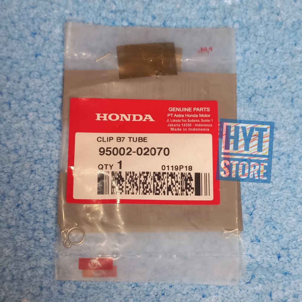 Clip B7 Tube 95002-02070 Klip Kleman Selang Hisap Membran Vakum Bensin Vario 110 CW Scoopy Spacy Bea