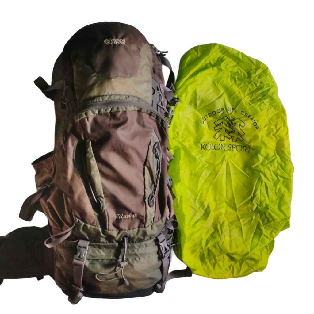 Tas Ransel Outdoor Carrier Brand Kolon Sport Titan 45