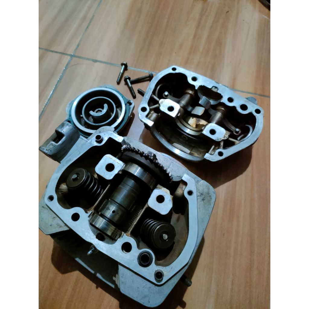 HEAD KOP SET ISI ORIGINAL COPOTAN MEGAPRO PRIMUS (ORIGINAL SECOND SIAP PAKAI)