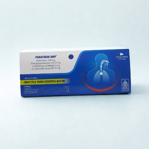 Paratusin DMP Tablet Flu yang disertai Batuk 1 strip @ 10 tablet