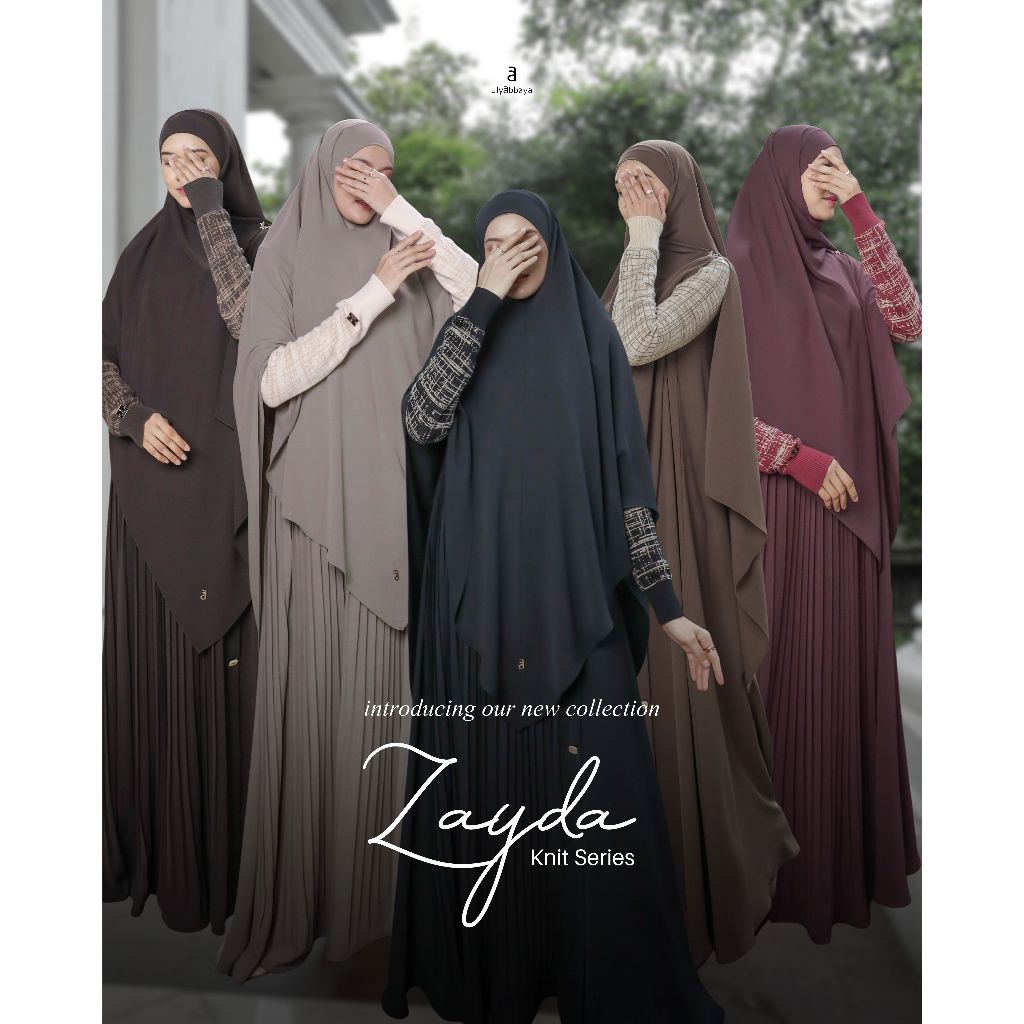 ZAYDA ABAYA SET by ULYABBAYA | BUSUI WUDHU FRIENDLY | UMROH HAJI SERIES