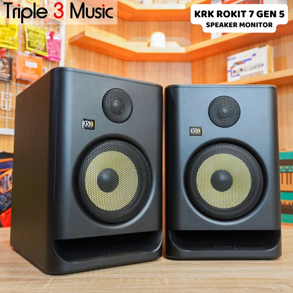 KRK ROKIT 7 G5 Studio Monitor 7-inch Powered Speaker (Pair)