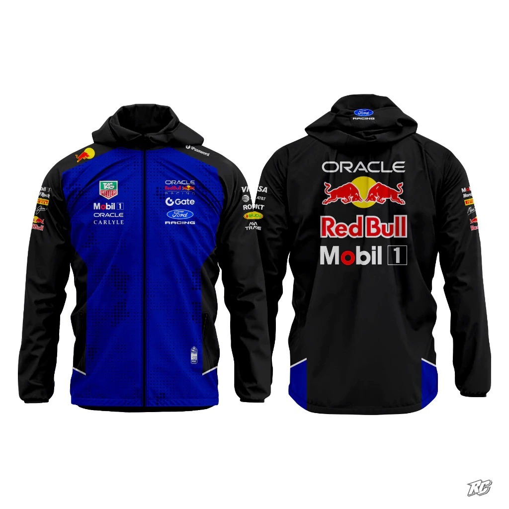 Jaket F1 Livery OracleRedbull 2026 Full Print | Racing Corner