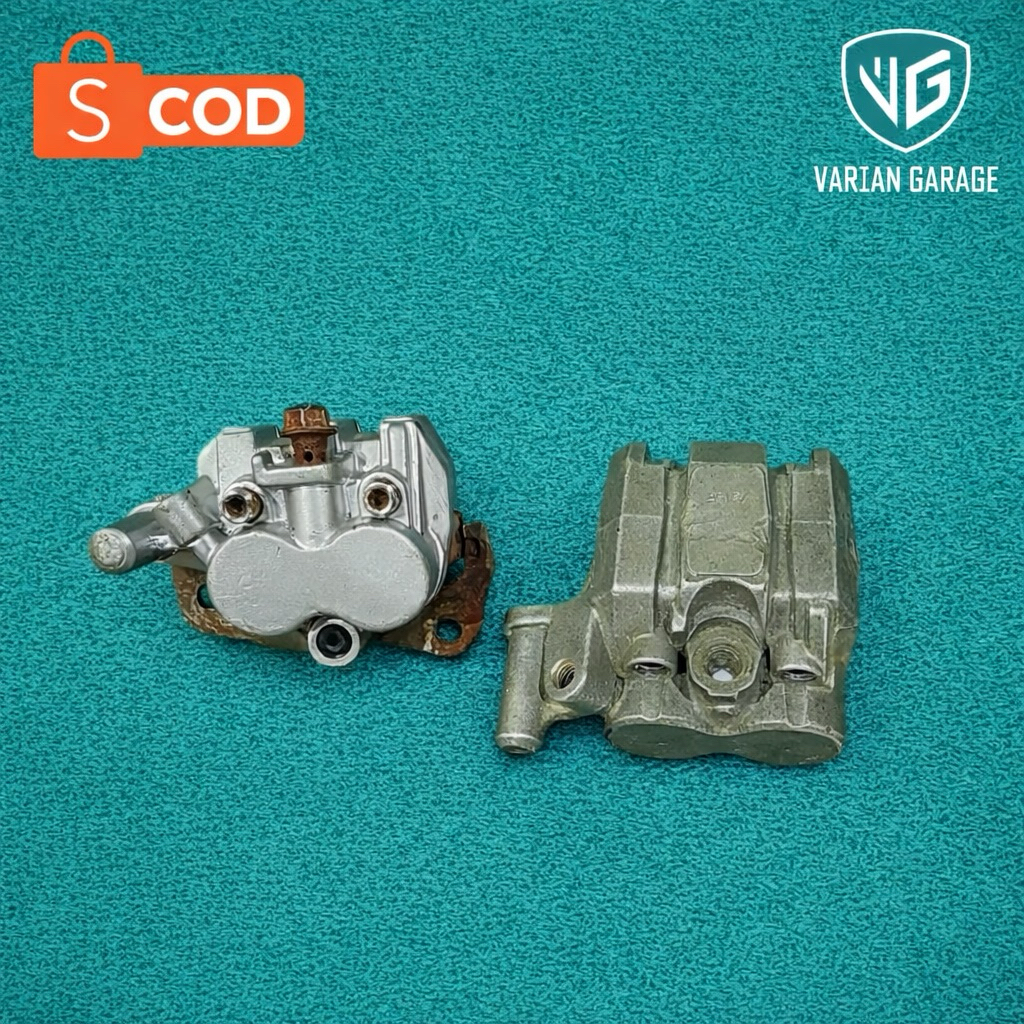 kaliper depan original copotan klx150 kawasaki -Kaliper klx150 depan copotan motor