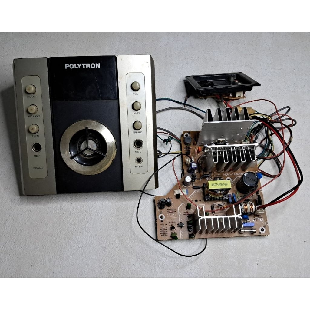 Mesin Speaker Aktif Polytron PAS XBR Copotan Second