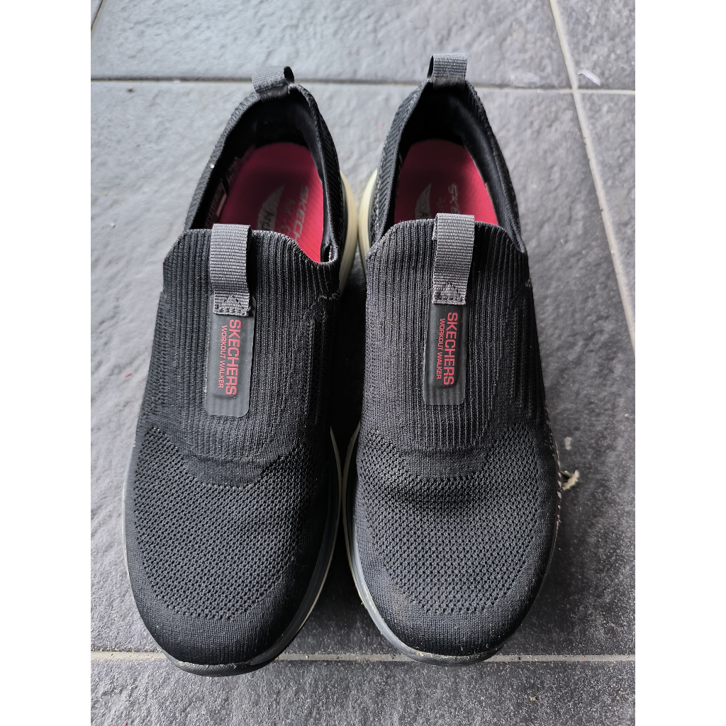 Sepatu Workout Walker Slip On Pria Skechers