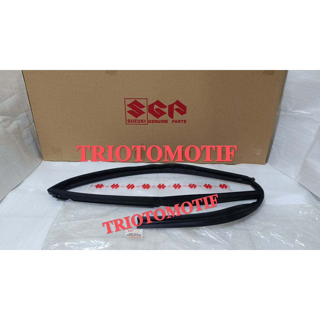 karet channel kaca pintu depan suzuki swift old original