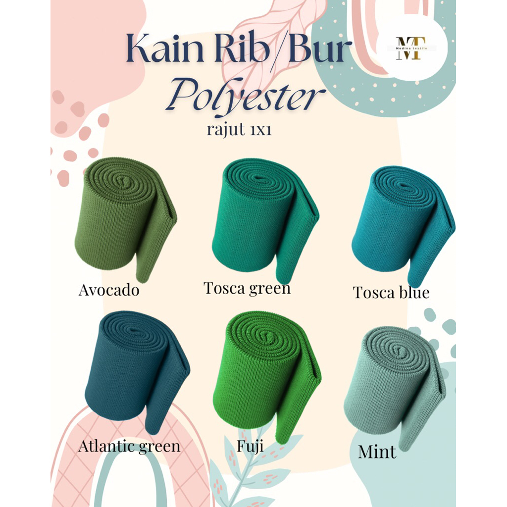 Bahan kain Rib/Bur Jaket Rajut 1x1 Polyester Jacket Varsity,Bomber, Riding, Ourdoor Fashion Casual