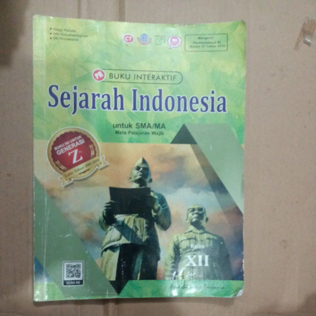 PR Buku Interaktif SEJARAH INDONESIA untuk SMA/MA Kelas XII