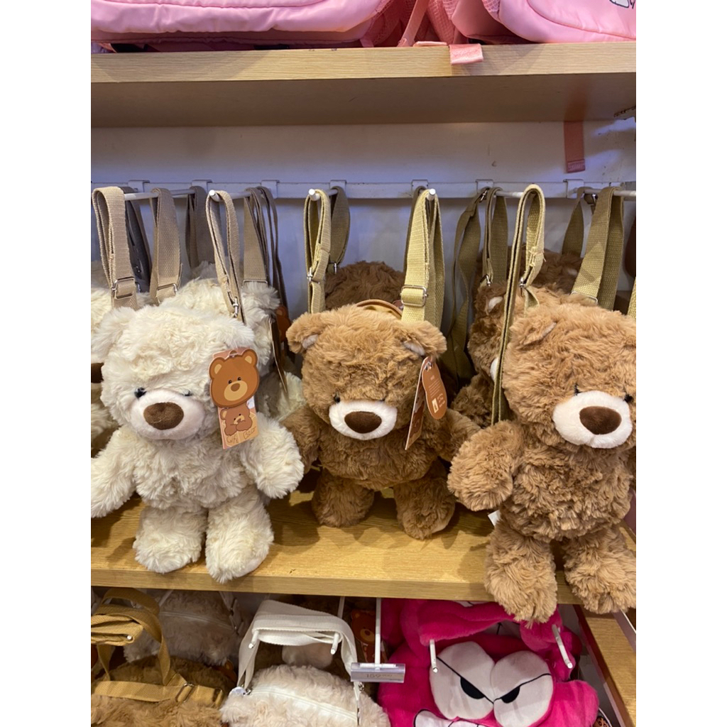 MINISO‼️ TAS BERUANG LUCU // TAS RANSEL ANAK // JASTIP MINISO