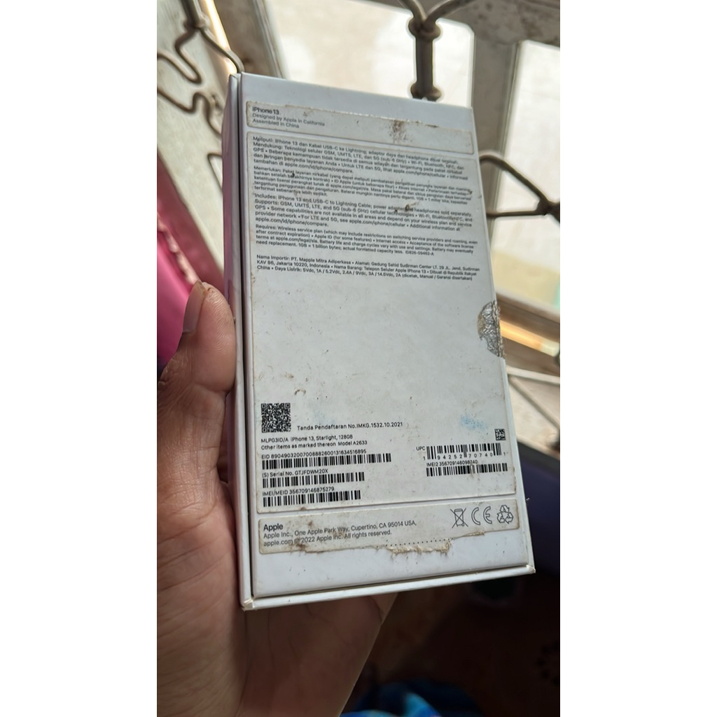 iphone 13 resmi Ibox 128GB