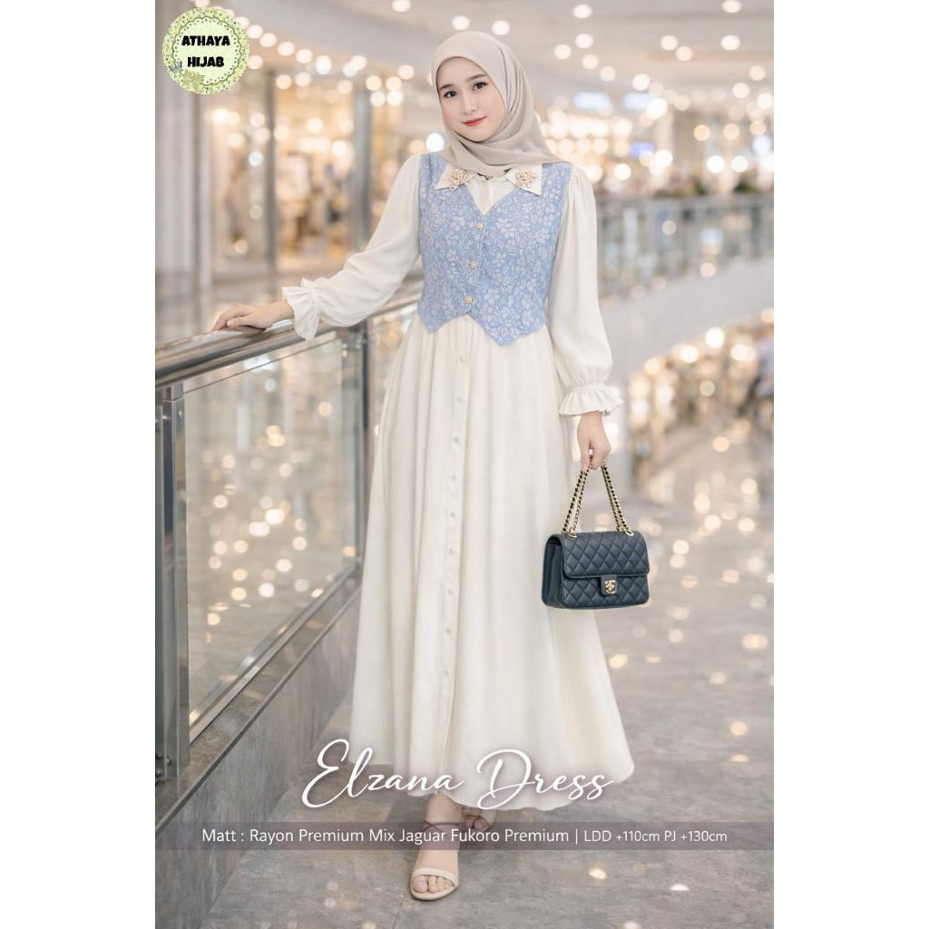 elzana dress by Athaya hijab