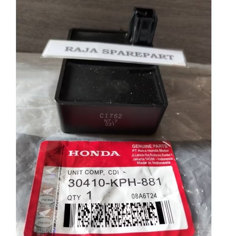 CDI ORIGINAL (KPH) HONDA KARISMA, SUPRA X 125 KARBU KIRANA 125 SUPRA X 125 BATMAN KARBU KHARISMA