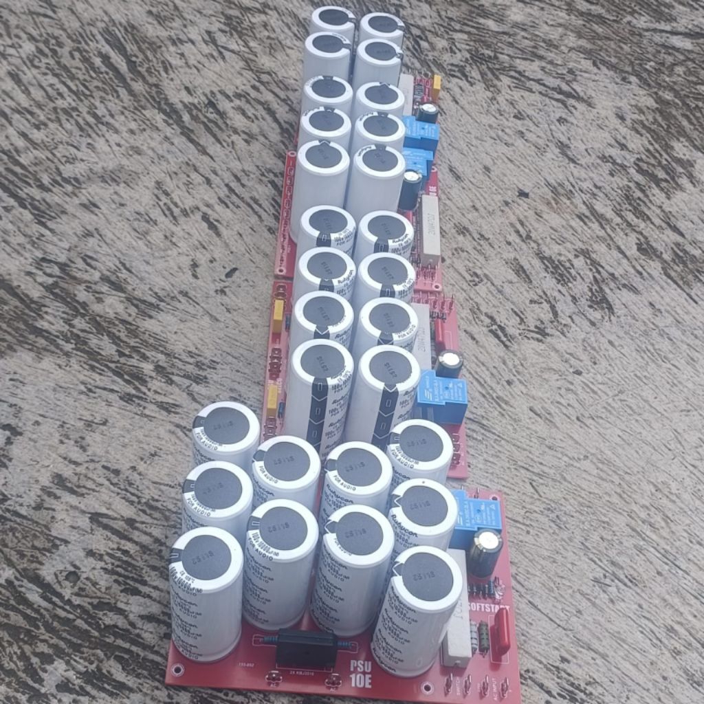 PSU lengkap 4 elco, 6 elco,8 elco dan 10 elco  Rubicon for audio non aspal kualitas bagus plus sofst