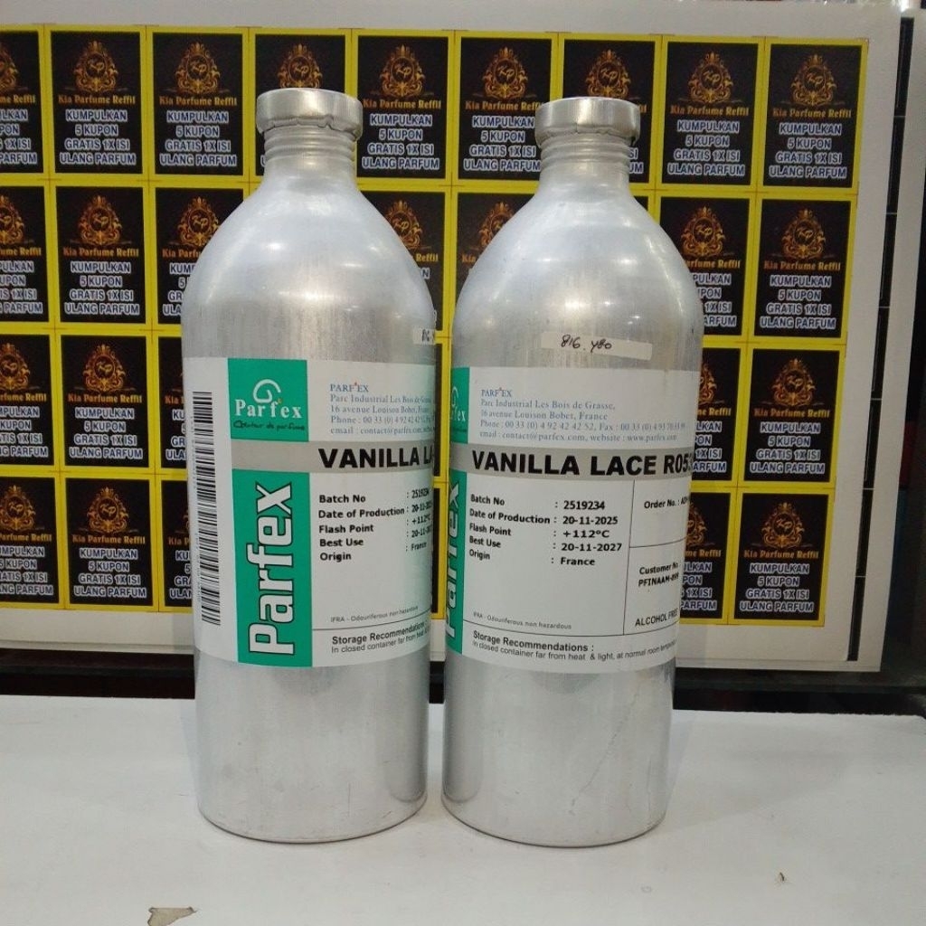 VANILA LACE PARFEX ( 500ML SEGEL KALENG)