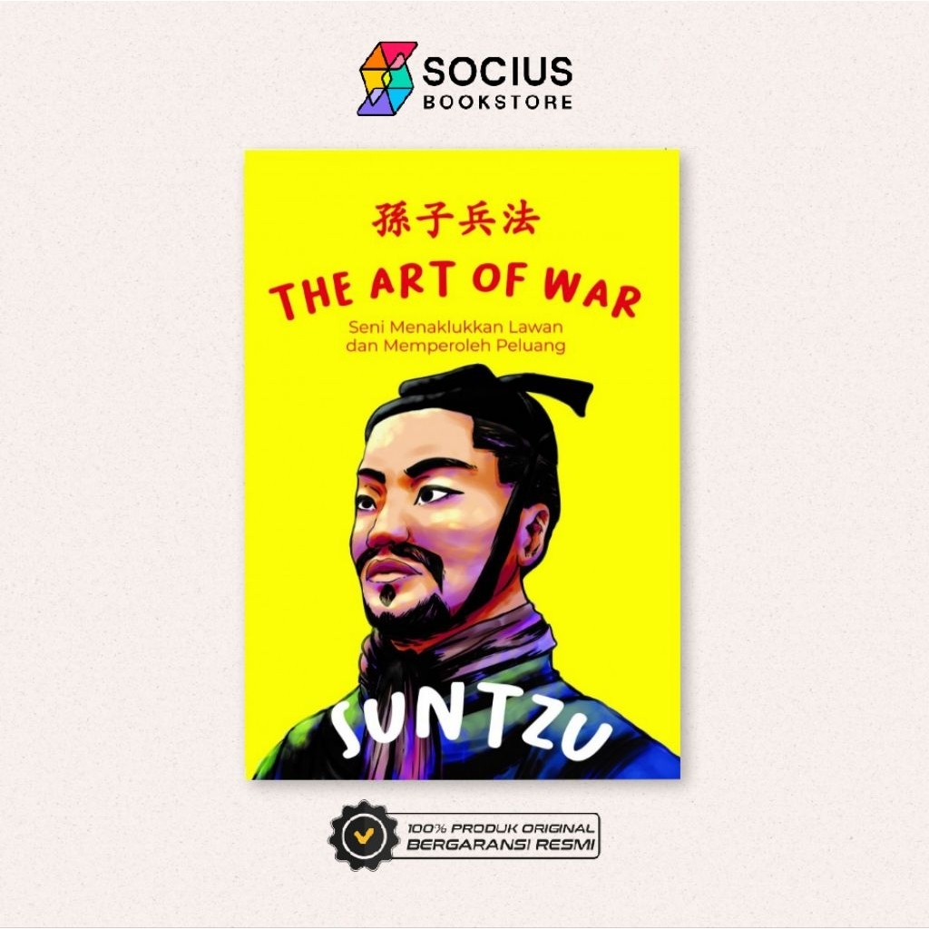 BUKU PENGEMBANGAN DIRI [ ORIGINAL ] - THE ART OF WAR - SUNTZU - PSIKOLOGI CORNER - SOCIUS BOOKSTORE