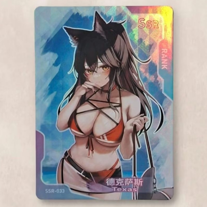 Kartu CCG Goddess Senpai Haven Arknights Texas SSR 033