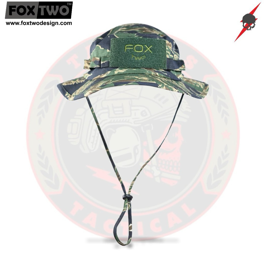 FOX TWO - TOPI RIMBA TIGER STRIPE V2