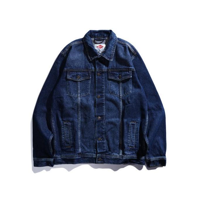 Lee Cooper JacketJeans Denim Remington Worn - Dark Blue