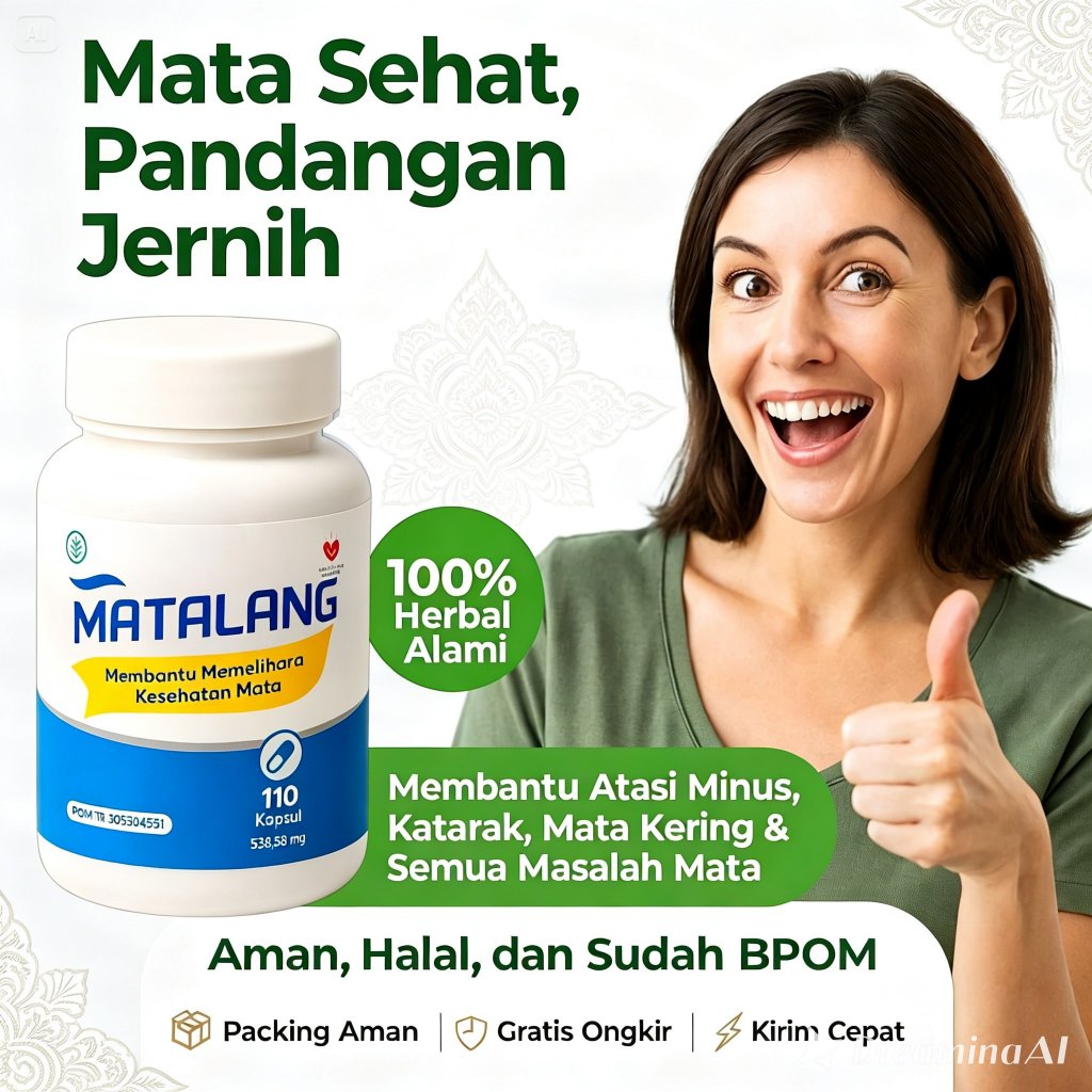 MATALANG Obat Mata Berlemak Pterigium Minus Spesialis Untuk Kesehatan Mata