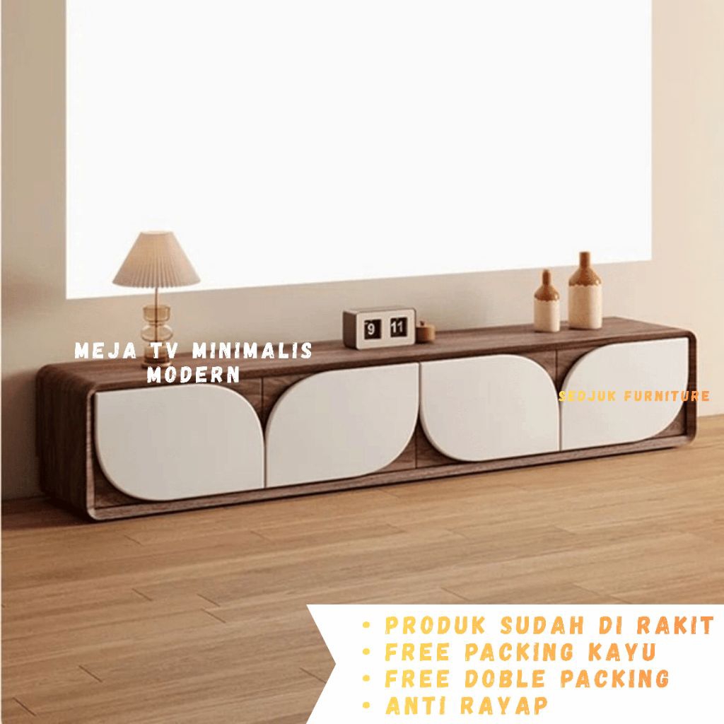 MEJA TV MURAH MINIMALIS ESTETIK