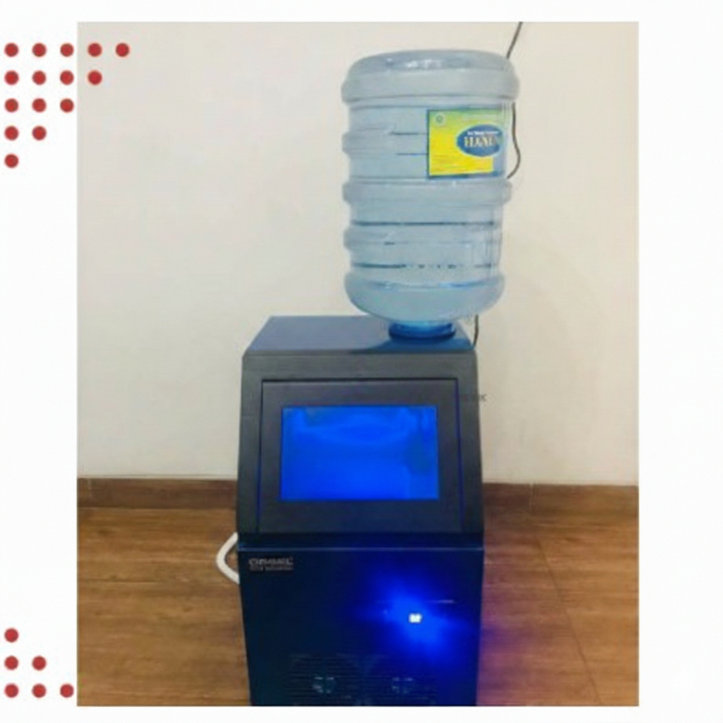 Mesin Ice Tube Ice Cube Cetak Es Batu Ice Maker ET-Z28FT Ossel Mesin Es Kristal Ice Cristal