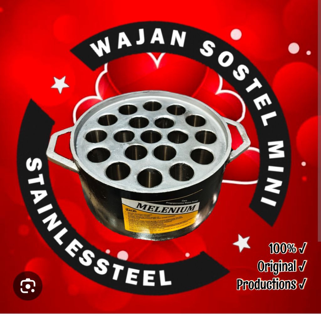 WAJAN SOSTEL MINI MELENIUM 19 LUBANG