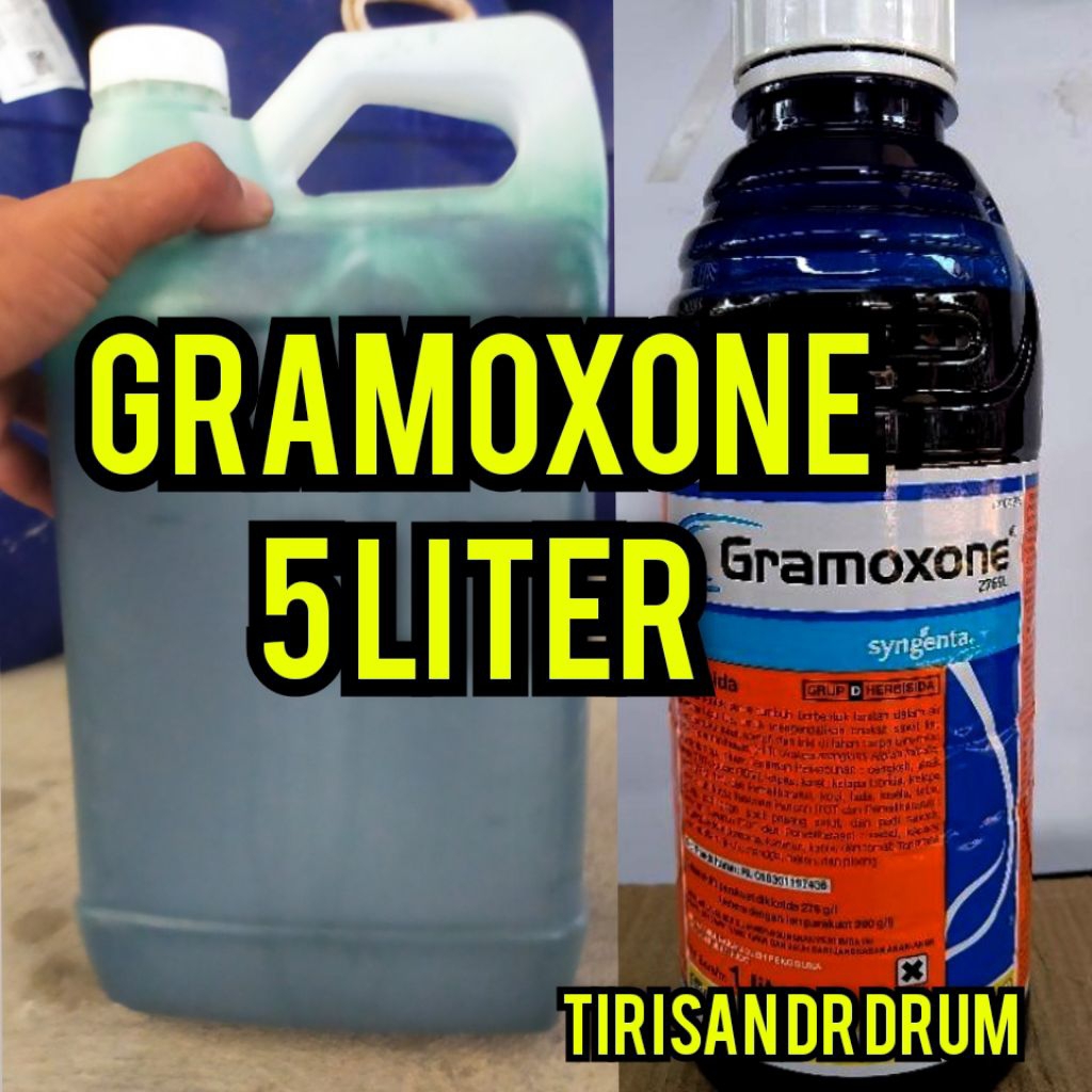 obat rumput jenis gramoxone.sangat ampuh membasmi rumput sampai keakar..kemasan jerigen 5liter.
murn