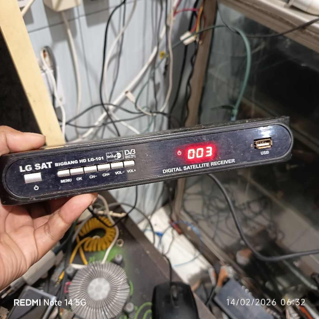 Reciever tv LGsat bigbang HD LG-101 Parabola