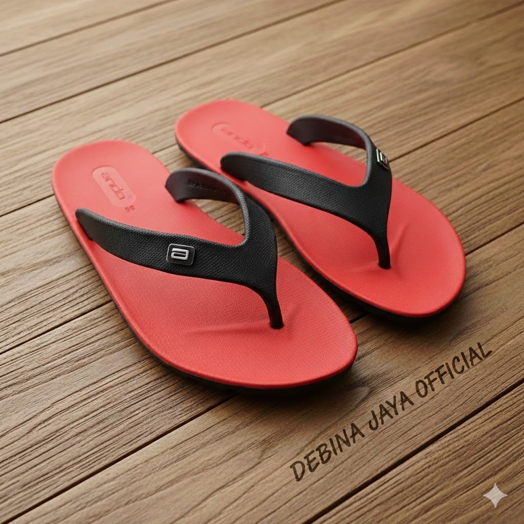 Debina jaya Official – Sandal Japit Pria No.38-44 - Sandal Japit harian - Sandal Ando Sandal Baru ba