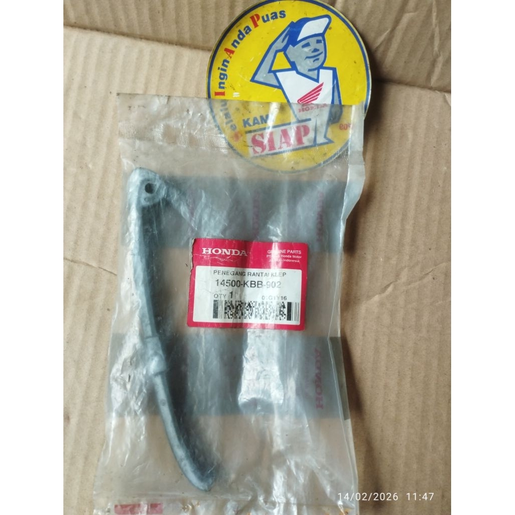 karet lidah tensioner 14500-KBB-902 honda tiger2000 tiger 2000 lama lawas tilas tilam new revo revol