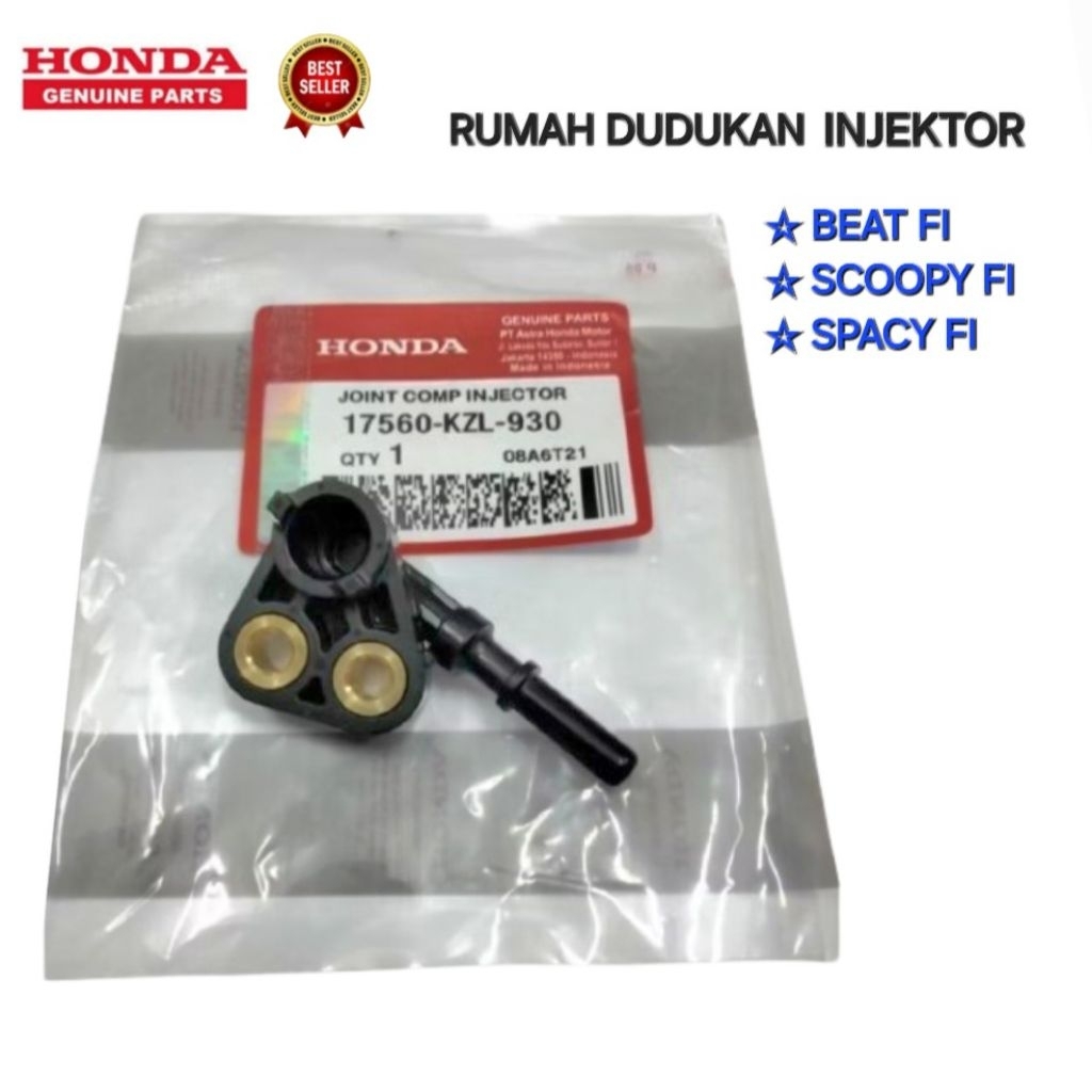 RUMAH DUDUKAN INJEKTOR CANGKLONG INJEKTOR BEAT FI SCOOPY FI SPACY FI ORIGINAL HONDA KZL K25
