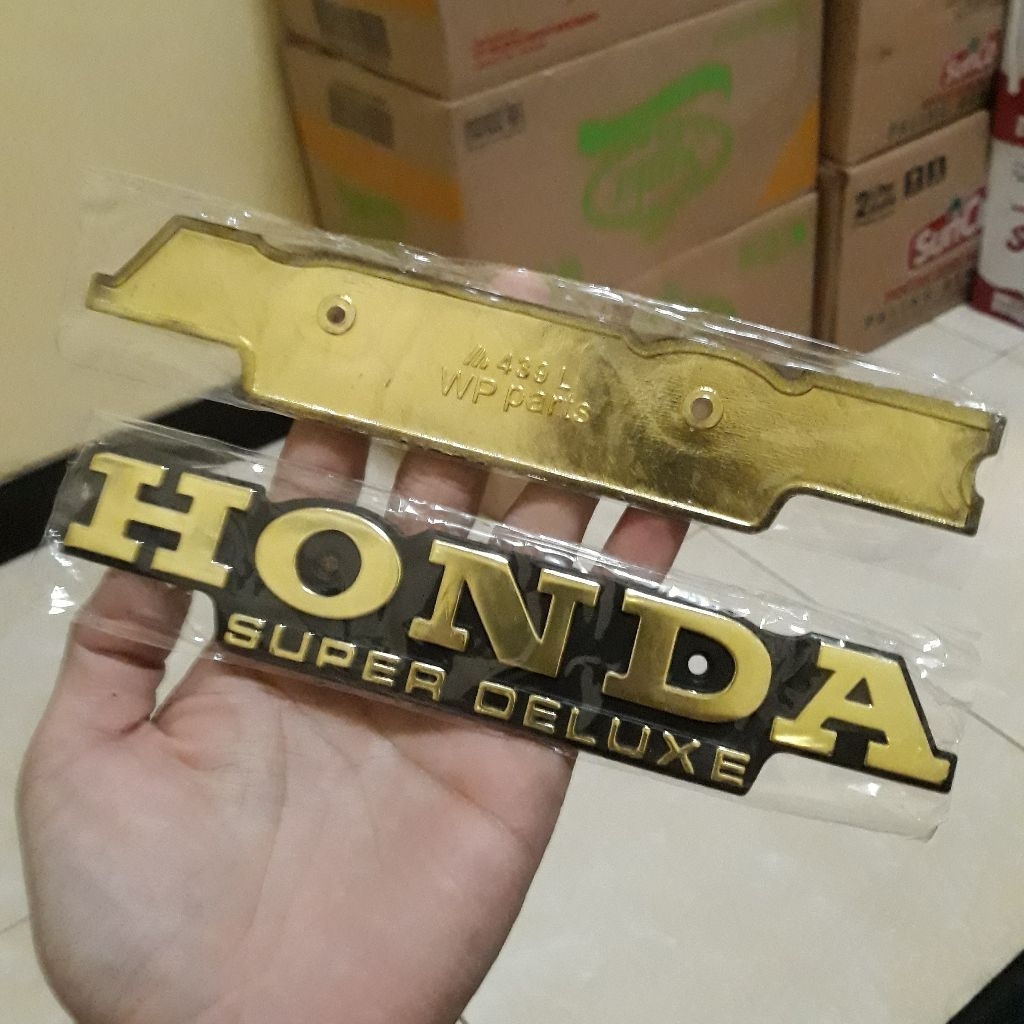 Emblem Tangki Honda GL100 GL125 - Original Sultan Part