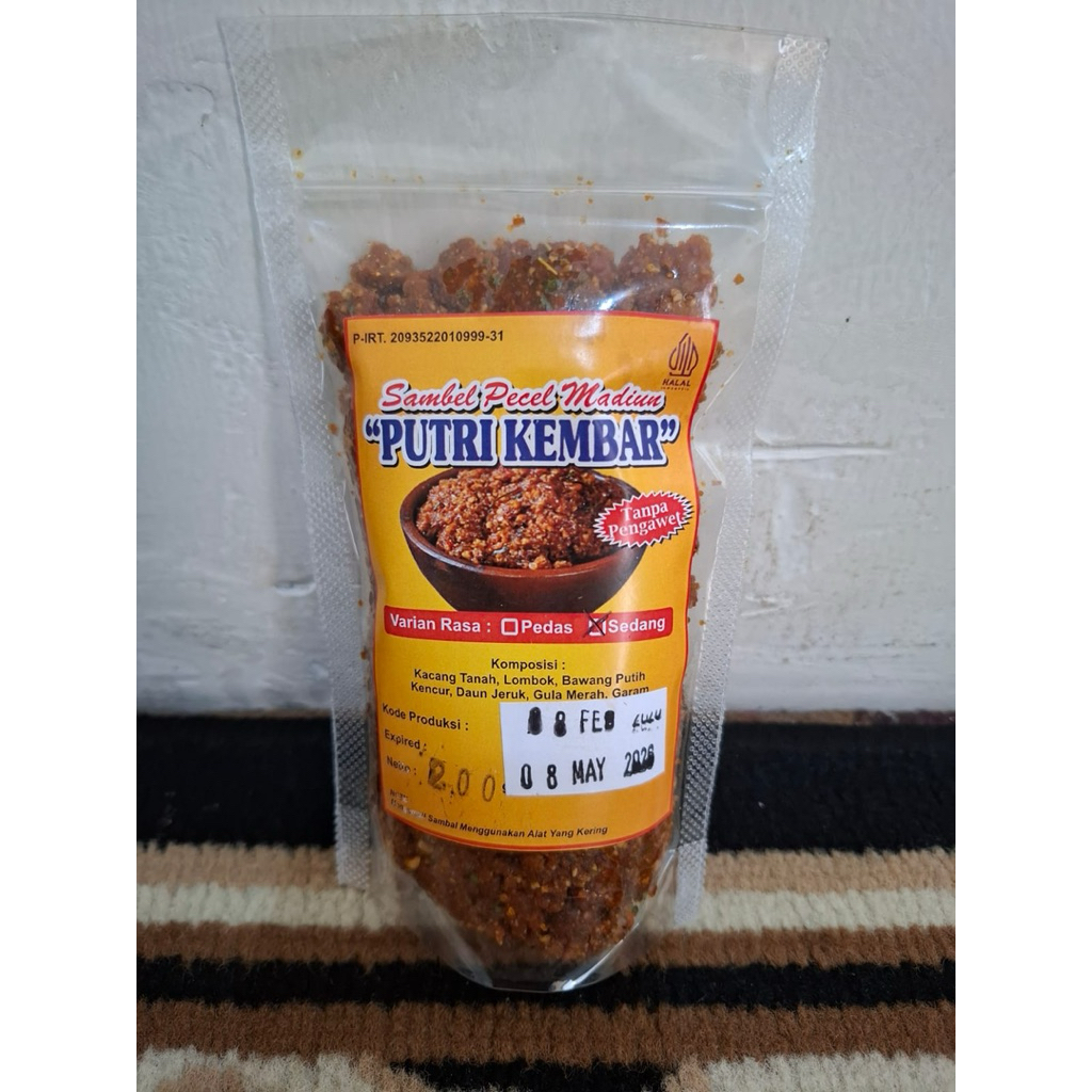 sambel pecel madiun 1kg