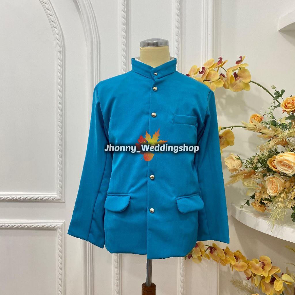 Beskap Sunda / Basofi Pria Dewasa Bahan Tesa | Warna Lengkap