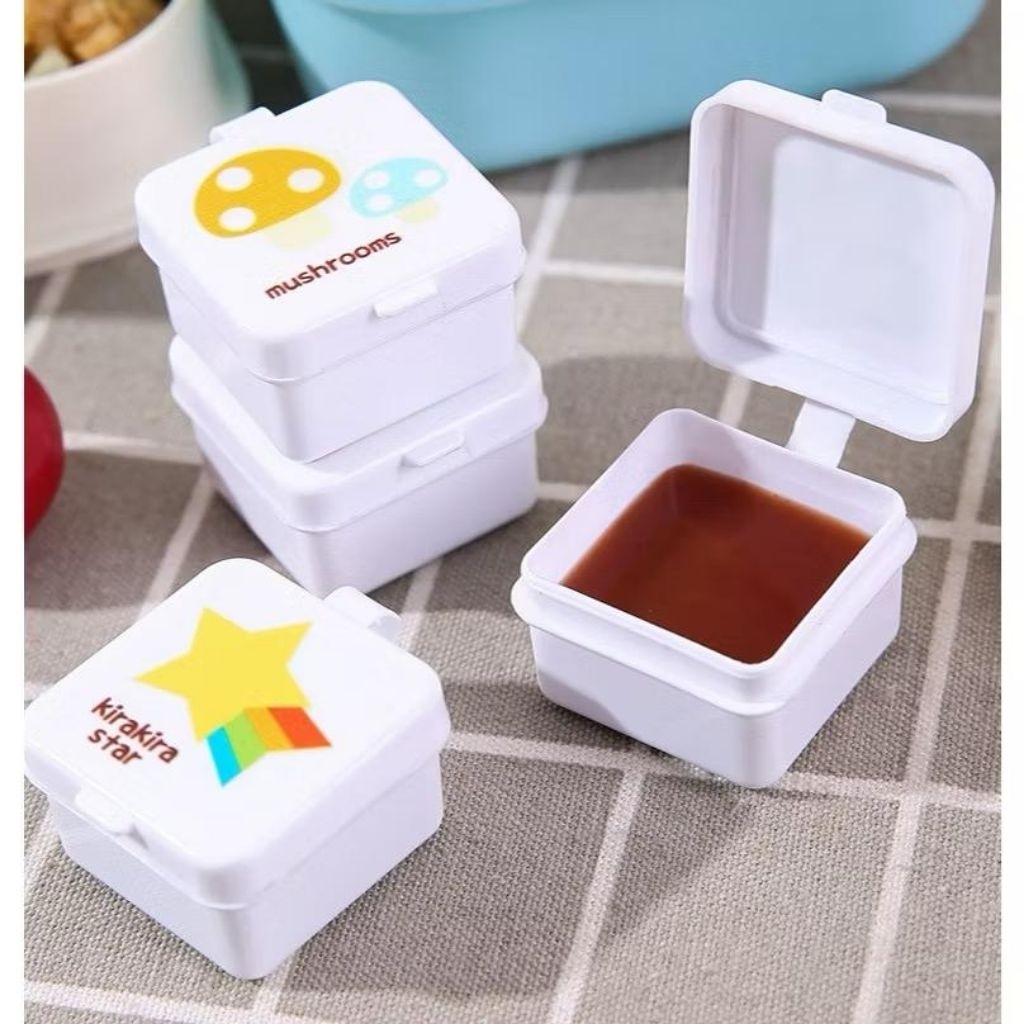 Botol Saos Bento Mini Set Cup Bento Botol Kecap mini