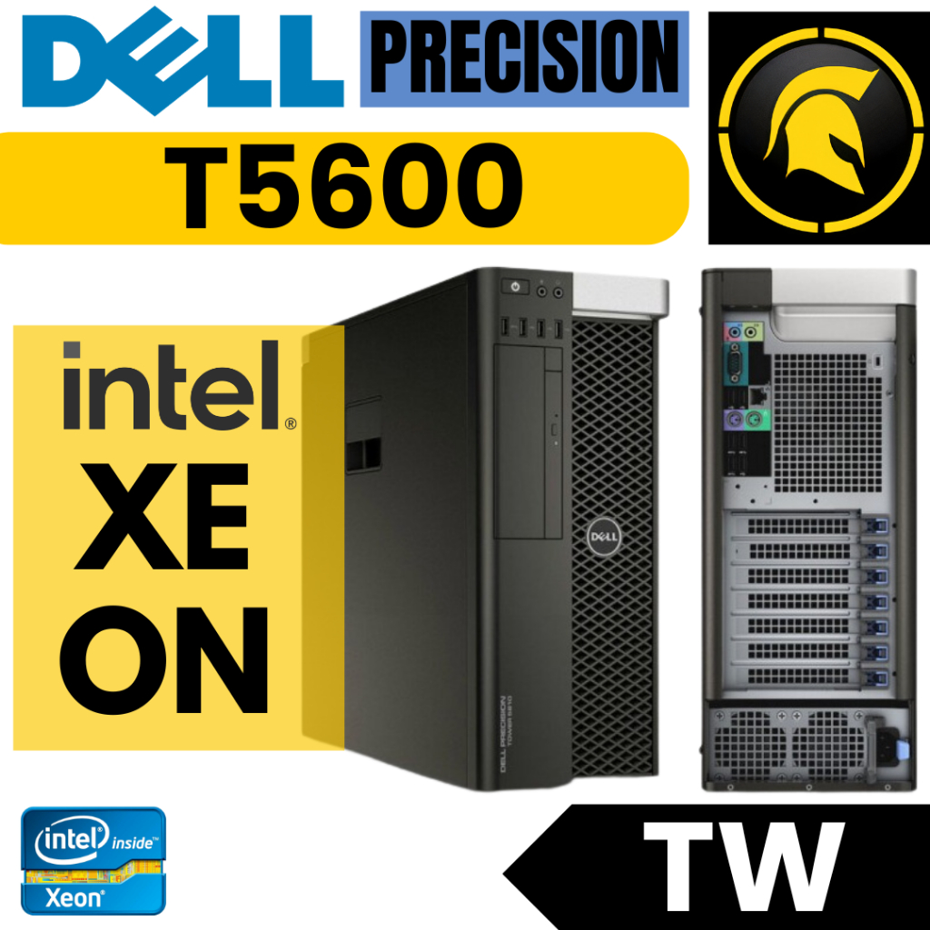 PC DELL Precision T5600 Intel Xeon CPU Server Workstation KOSONGAN
