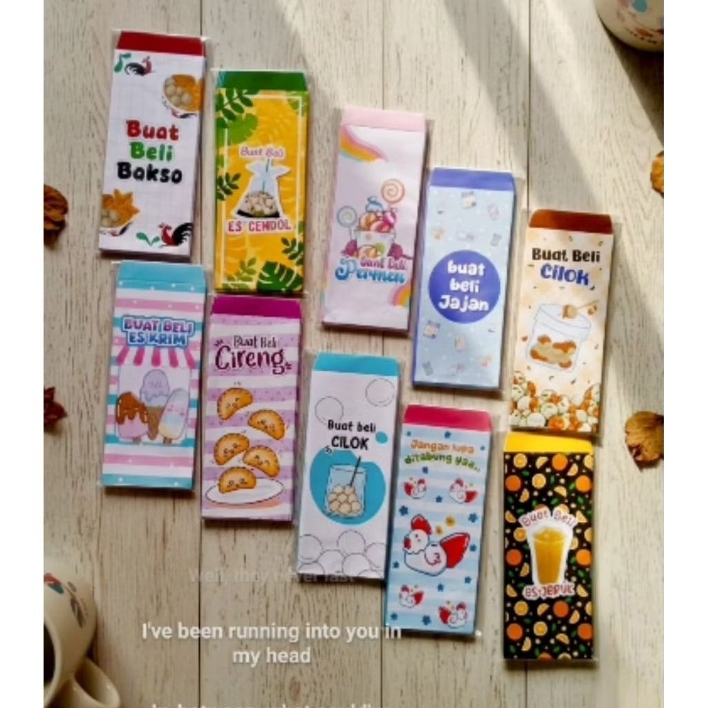 [isi 10] Amplop Lebaran Snack Jajanan Besar