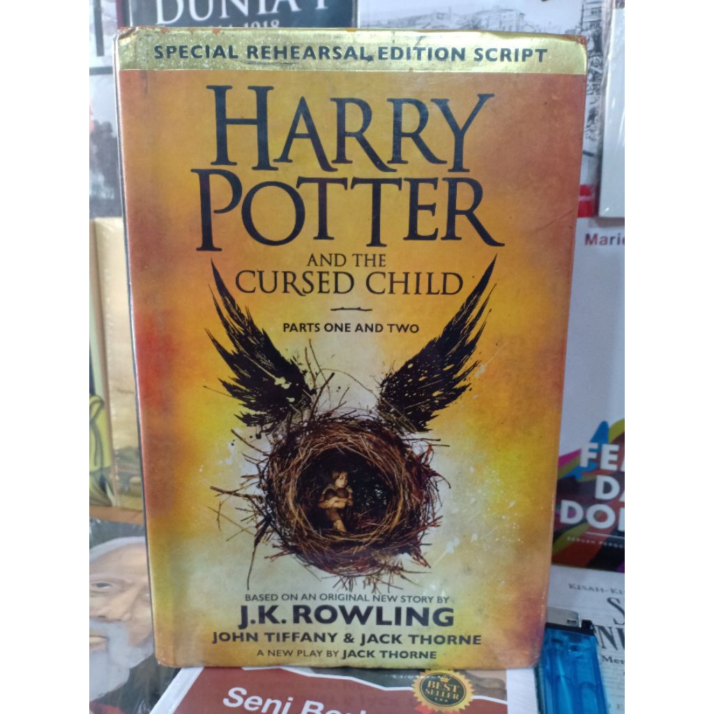 Novel Inggris Bekas Original HARRY POTTER & THE CURSED CHILD ( Hard Cover )
