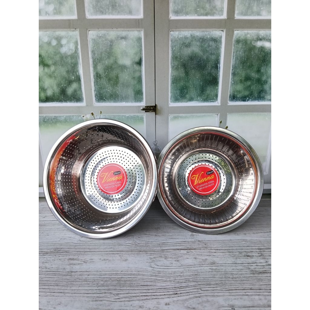 Baskom Lubang Stainless Stell