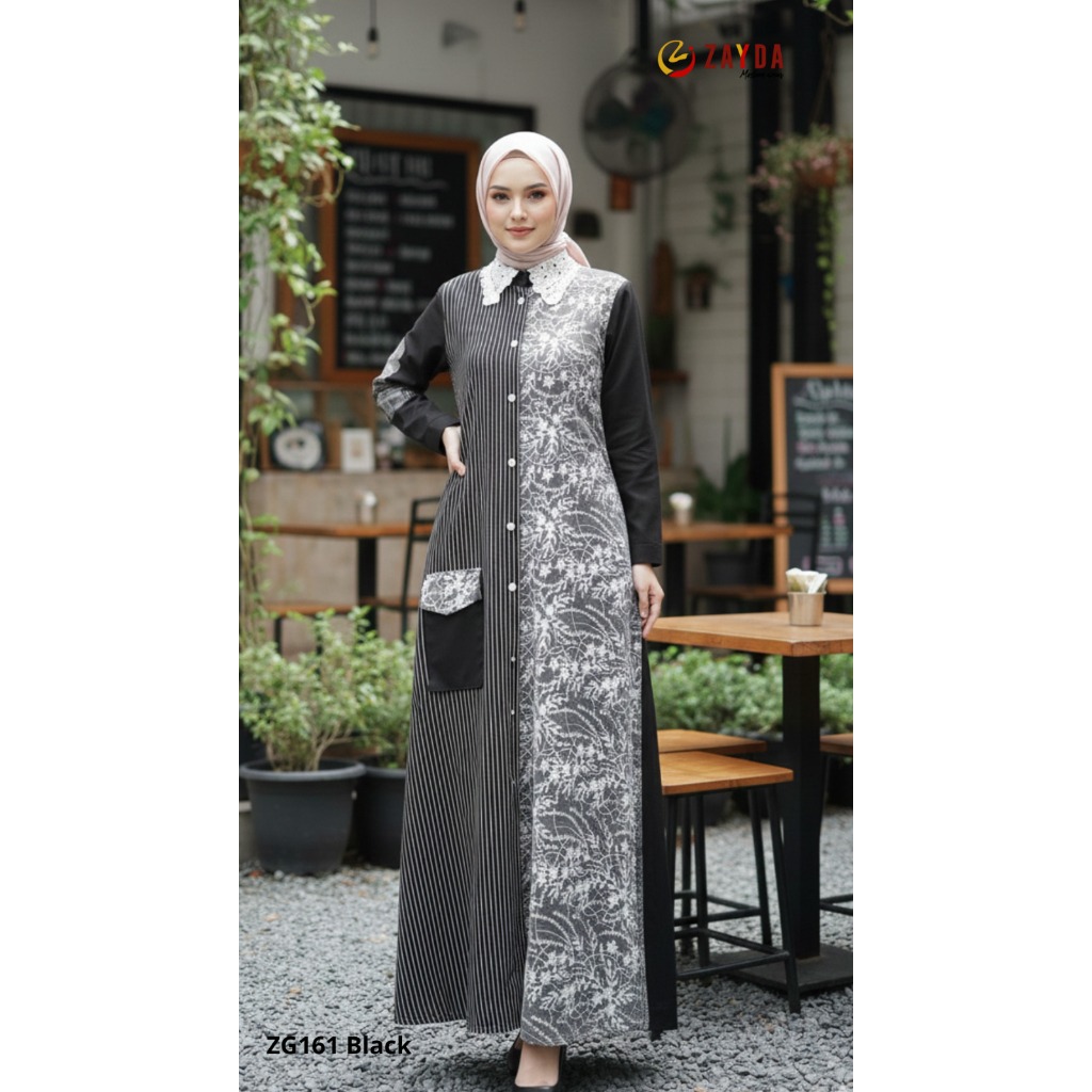 Zayda 161 Series / Gamis Zayda / Zayda / Zayda Edisi Lebaran