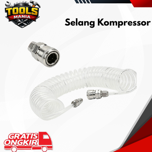 Kapusi Selang Kompressor/Selang Angin PU 3 Varian Ukuran