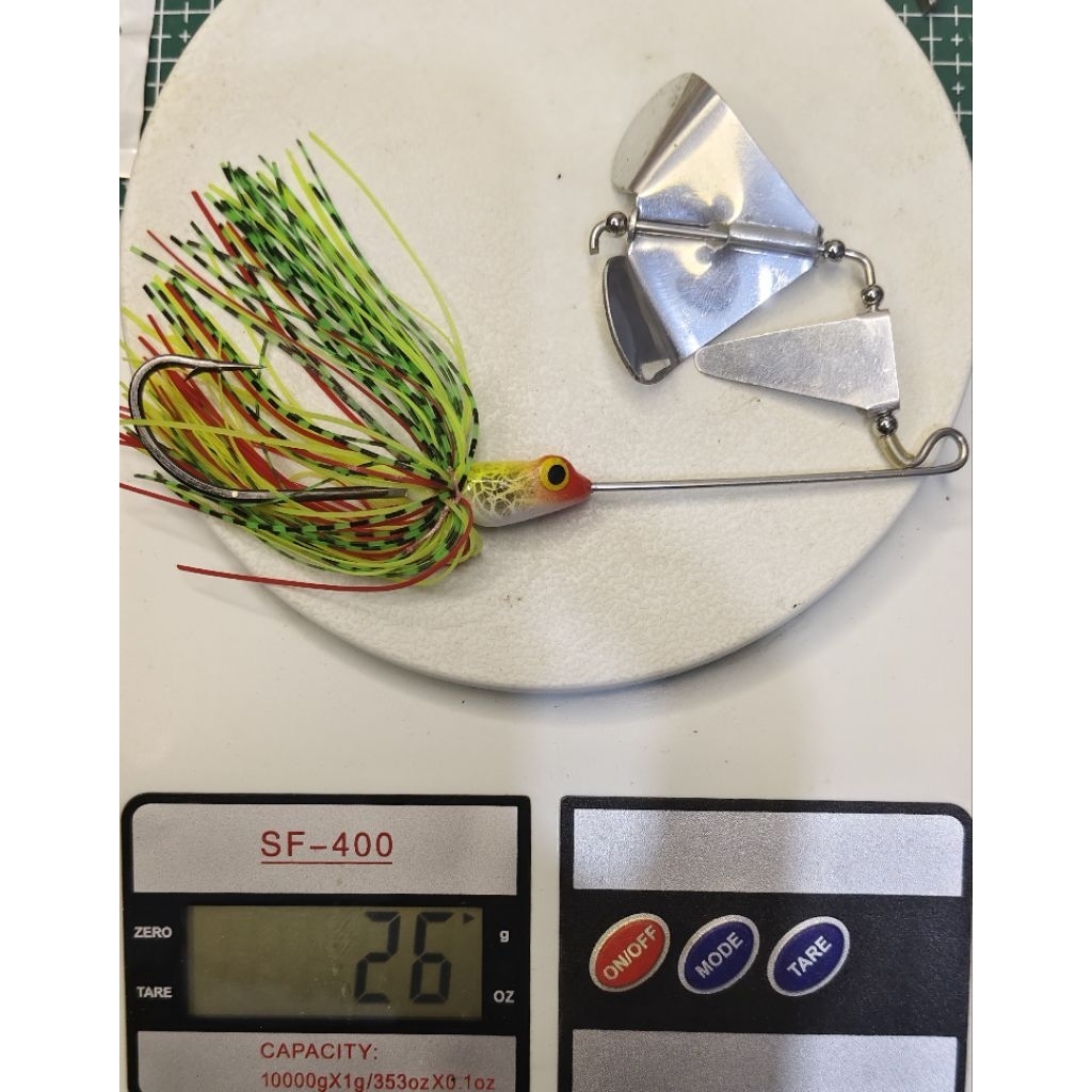 Buzzbait kipas bahan alma #buzzbaitkiller #amunisi toman #buzzbait #umpantoman