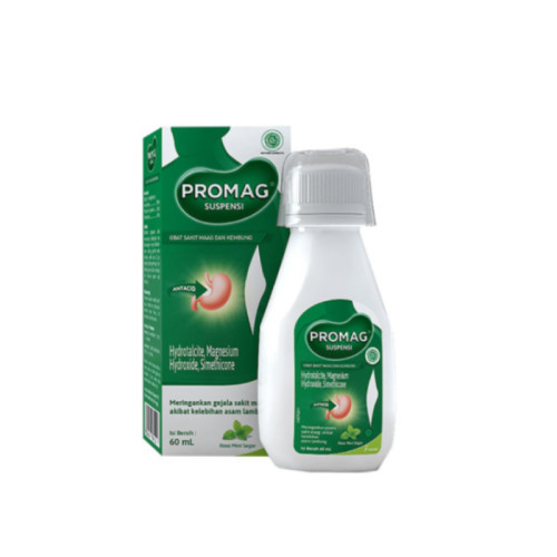 Promag Suspensi (cair) 60ml kemasan rejeck