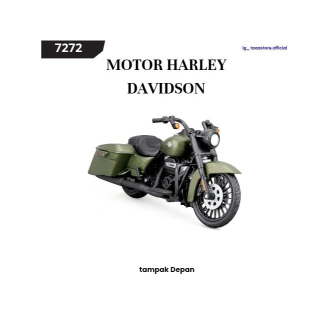 Diecast motor Harley Davidson Maisto1:18 Harley-Davidson 2022 Road King