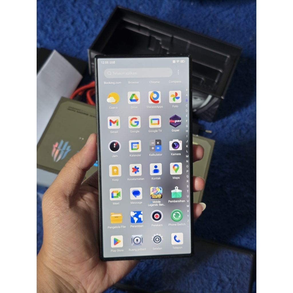 Red magic 8s pro ram 12/256 second garansi Indonesia