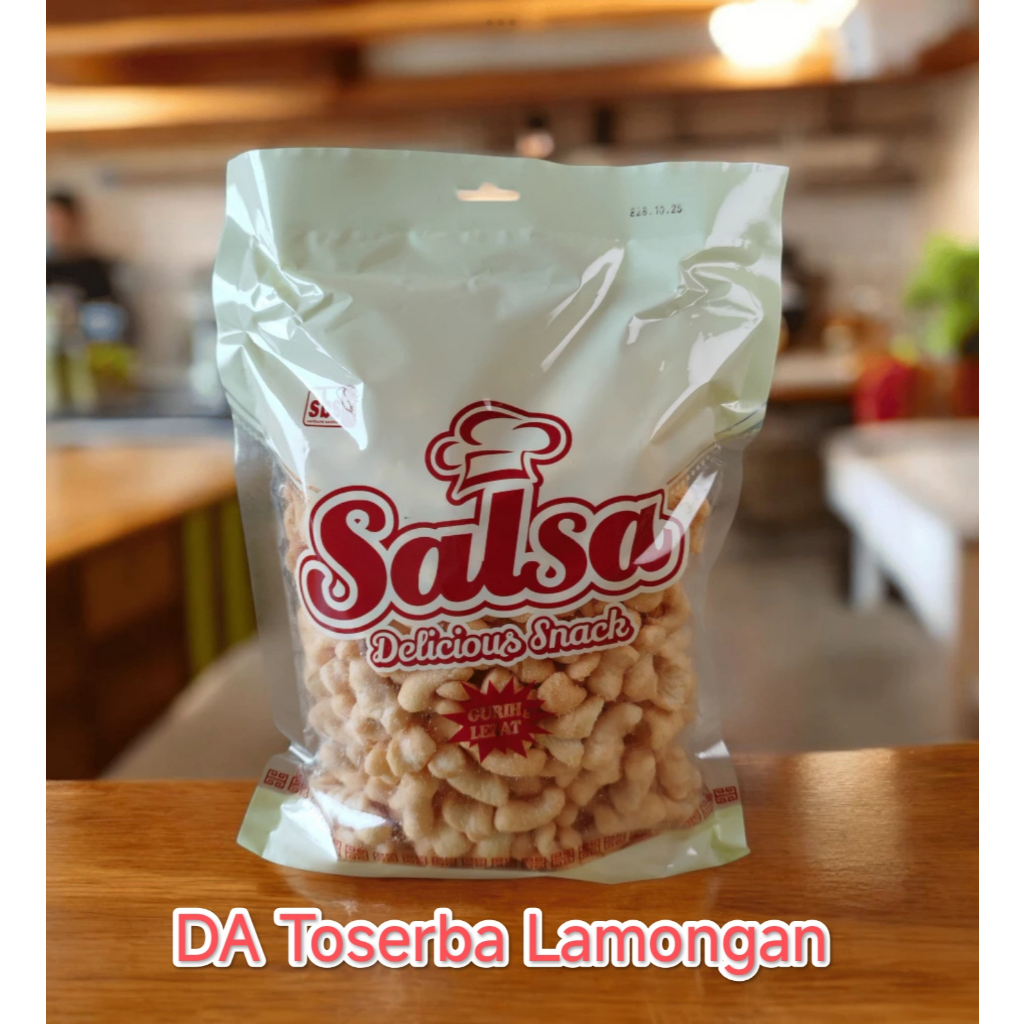 Snack Jagung Bakar Cetos Salsa 250gr | Snack Milenial rasa Jagung Bakar Salsa 250gr